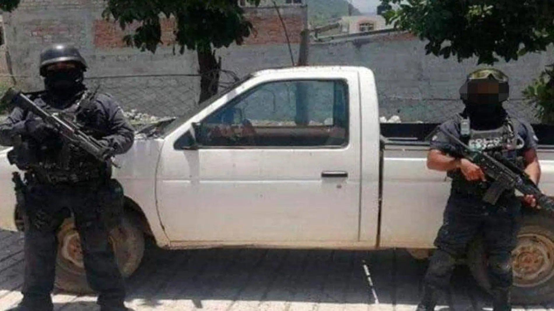 aseguramiento camioneta